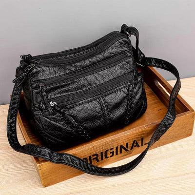 Runa – Organiserad crossbody i veganskt läder