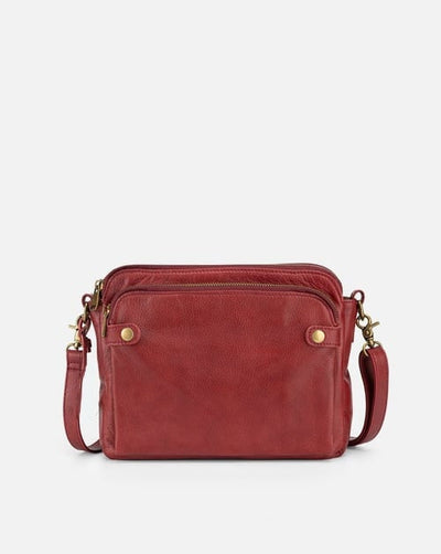 Elvy – Kompakt crossbody med dubbla fack