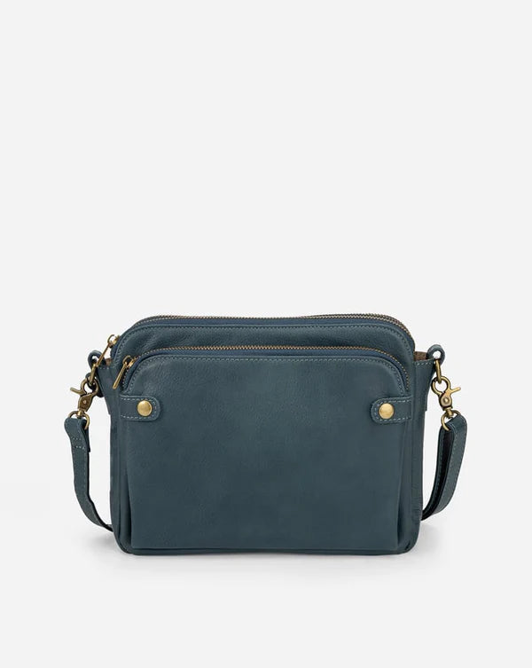 Elvy – Kompakt crossbody med dubbla fack